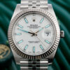 Rolex Datejust 41 White Dial Gold Steel Men's Watch M126334-0009